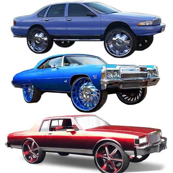 Chevy Caprice Lift Kit Car Spring Spacers Universal Lifters fit 22 24