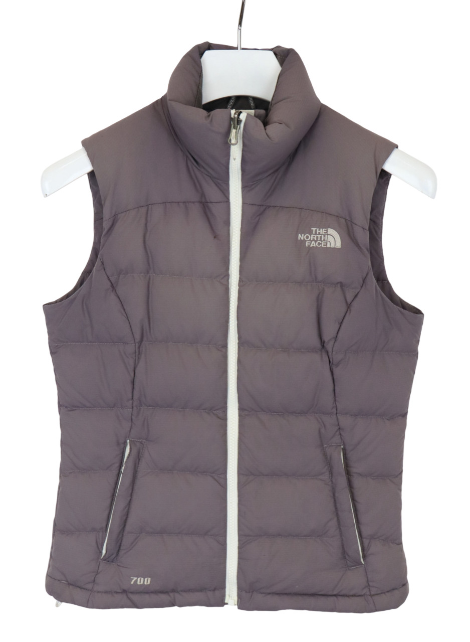 The North Face 700 Chaleco Mujer XS Cremallera Completa Llenada Acolchado
