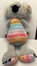 FAO Schwarz Dreamies Rainbow Koala Bear Plush 16" Stuffed Toy A163