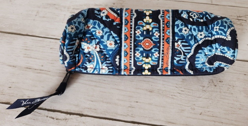 Vera Bradley "Marrakesh" Pencil Cosmetics Brush Quilted Pouch - Picture 2 of 6