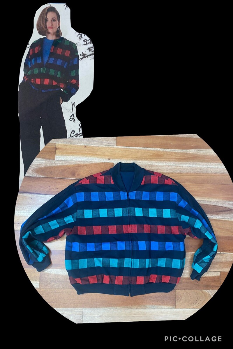 Hopscotch 12 Month Bomber Jacket VINTAGE 90s 1992 HOPSCOTCH FLEECE