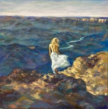 Grand Canyon painting, original.