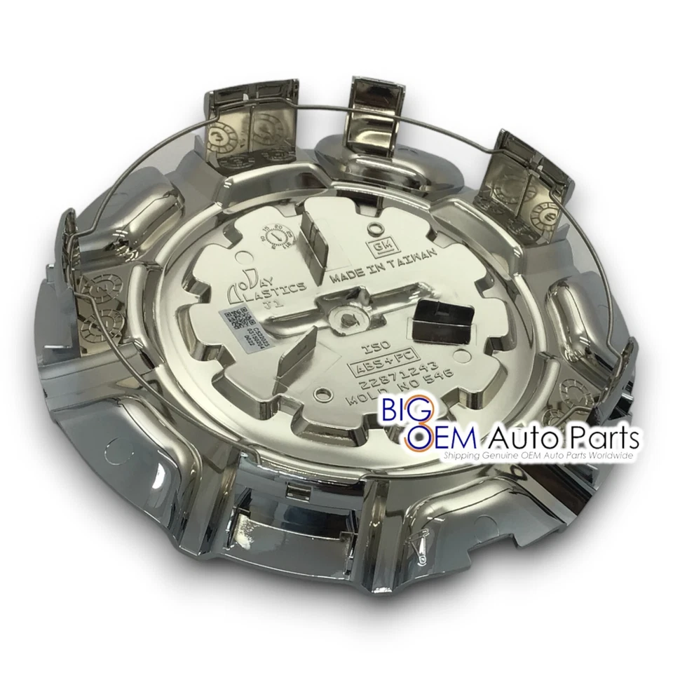 14-18 Chevrolet Silverado 1500 15-18 Tahoe 20" roda cromada tampa central 22871243 - Imagem 2 de 4