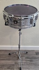 1980s Tama 5x14 Model 8065 Imperialstar Powerline Steel Snare Drum