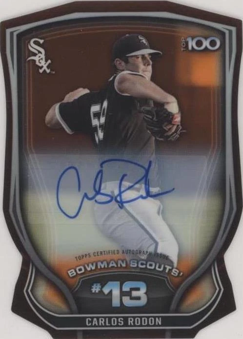 Orange Die-Cut Autographs