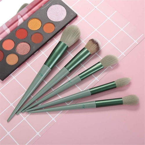 13 Pcs Makeup Brushes Sets Synthetic Foundation Blending Concealer Eye Shadow - Picture 8 of 9