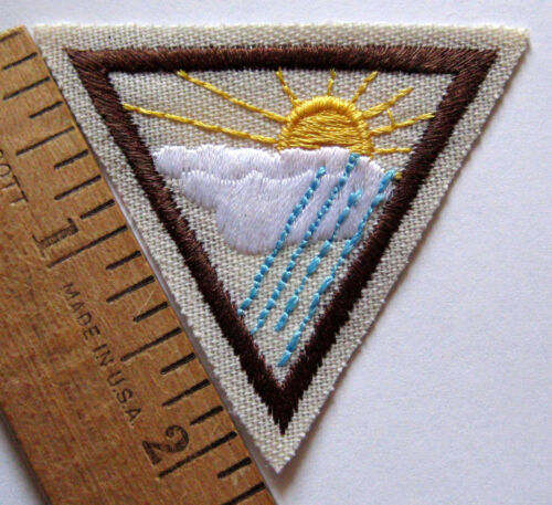 Brownie scout fille OUTDOOR HAPPENINGS ESSAI-IT Ready Set patch d'insigne de camping - Photo 1/1