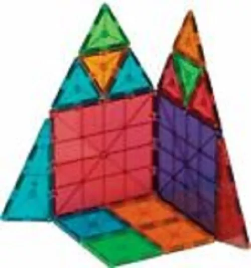 MAGNA-TILES Clear Colors 37pc Set