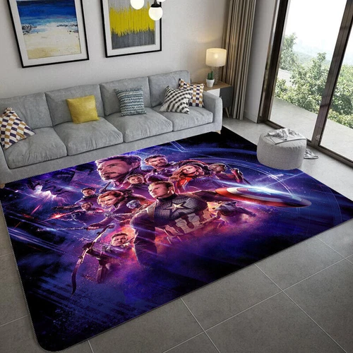 Alfombra 3D Marvel Avengers Spider Man Alfombra Puerta Alfombra Suelo Silla Alfombra-- - Imagen 44 de 47