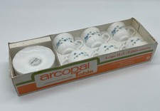 ARCOPAL VERONICA MYOSOTIS COFFRET TASSE ET SOUS TASSE 16 CL