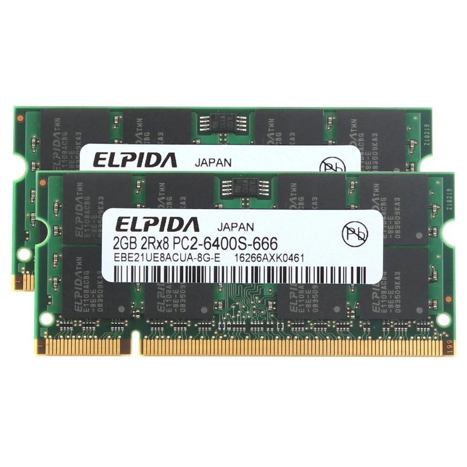 4GB Kit 2x 2GB HP Compaq Presario CQ50/CQ60/CQ61/CQ70/CQ71 DDR2 Laptop Memory - Image 3 of 4