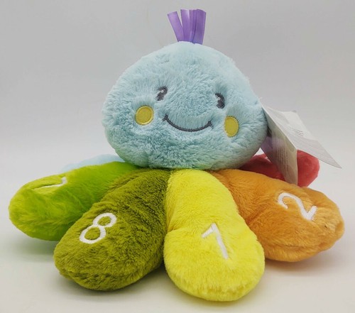 Neu - Count With Me Oktopus Plüsch - Füße drücken, um Zählen zu hören (Üben #S 1-8) - Bild 1 von 12