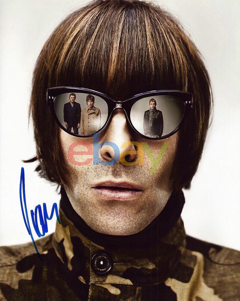 LIAM GALLAGHER OASIS BEADY EYE SIGNED 8x10 PHOTO reprint | eBay
