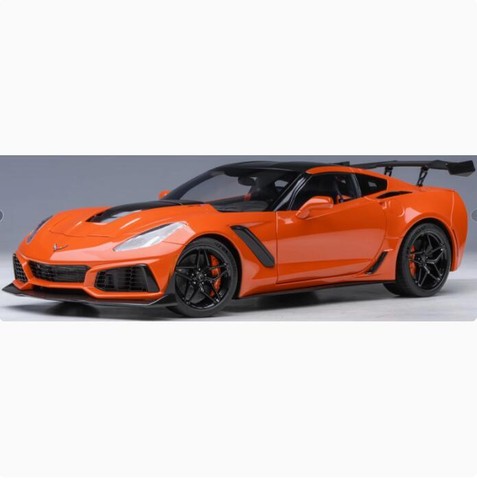 AUTOart 1/18 CHEVROLET CORVETTE soldes C7 ZR1 Diecast Model Car Gifts Black/White