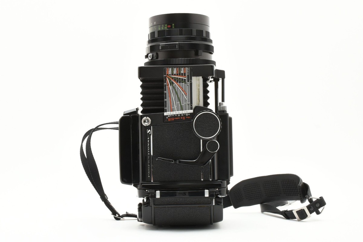 Mamiya RB67 Pro S + Sekor 65mm f/4.5 + 120 Film Back , Strap