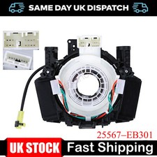For Nissan Pathfinder Navara D40 Qashqai Airbag Clock Spring Squib Spiral Cable~