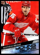 2020-21 UPPER DECK YOUNG GUNS ROOKIE RC Mathias Brome R1