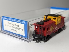 Bachmann N Scale #70752 36' Wide Vision Caboose Santa Fe ATSF #999628 