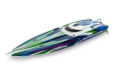 Traxxas 103076-4-GRN - Spartan 36in Self Righting Brushless Boat RTR, Green