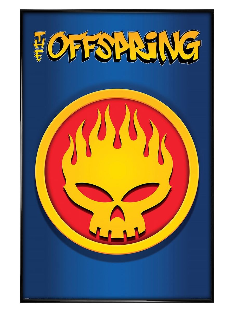 The Offspring Conspiracy Of One Maxi Poster - Black Gloss Framed