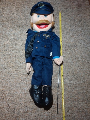 Sunny Toys - Police Officer - I.M Goodman Large Puppet 2005 Full Body 28” - Picture 9 of 15