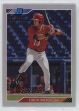 2020 Bowman Heritage Chrome Prospects Refractor 77/199 Drew Mendoza #92CP-DM vc5