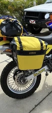 Nelson Rigg SE-3050 Sierra Dry Saddlebags Yellow and Black Includes Side Racks