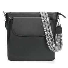 Anti Theft Crossbody Bags for Women, Travel Purses with Adjustable Strap Black