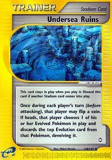 Undersea Ruins - 138/147 - Uncommon LP, English Pokemon Aquapolis on eBay