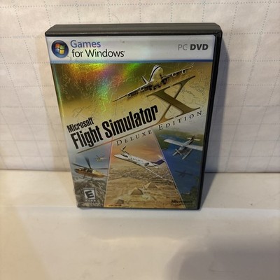 Microsoft Flight Simulator X Deluxe Edition with Product Key# (PC DVD, 2006)