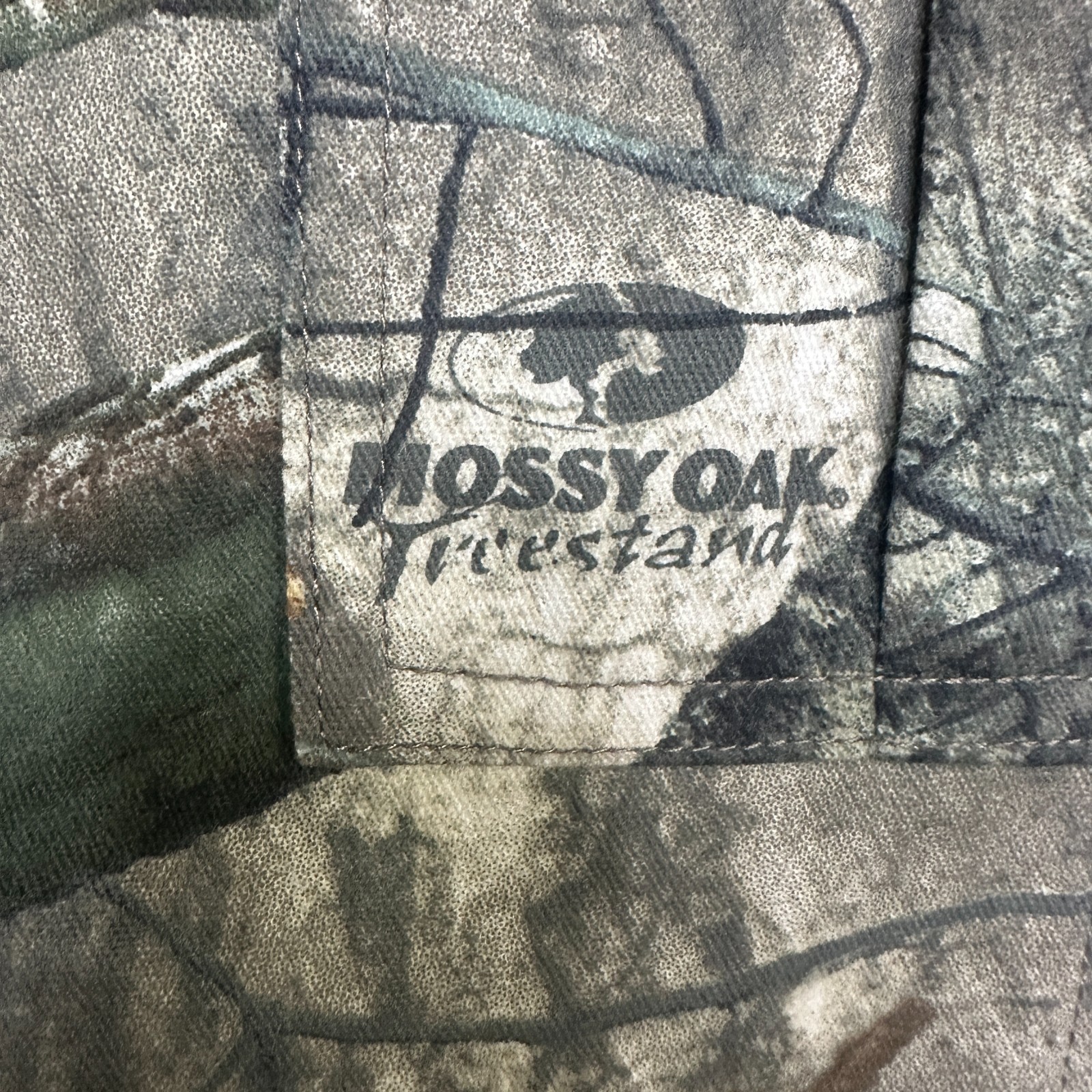 Russel Outdoors Mossy Oak Pants Mens Medium Treestand Camo Midweight Cargo image 7