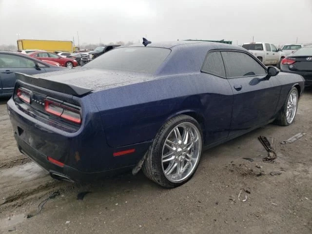 Dodge Challenger 2017 espejo retrovisor lateral para pasajero derecho OEM azul rayado Foto 4 de 4