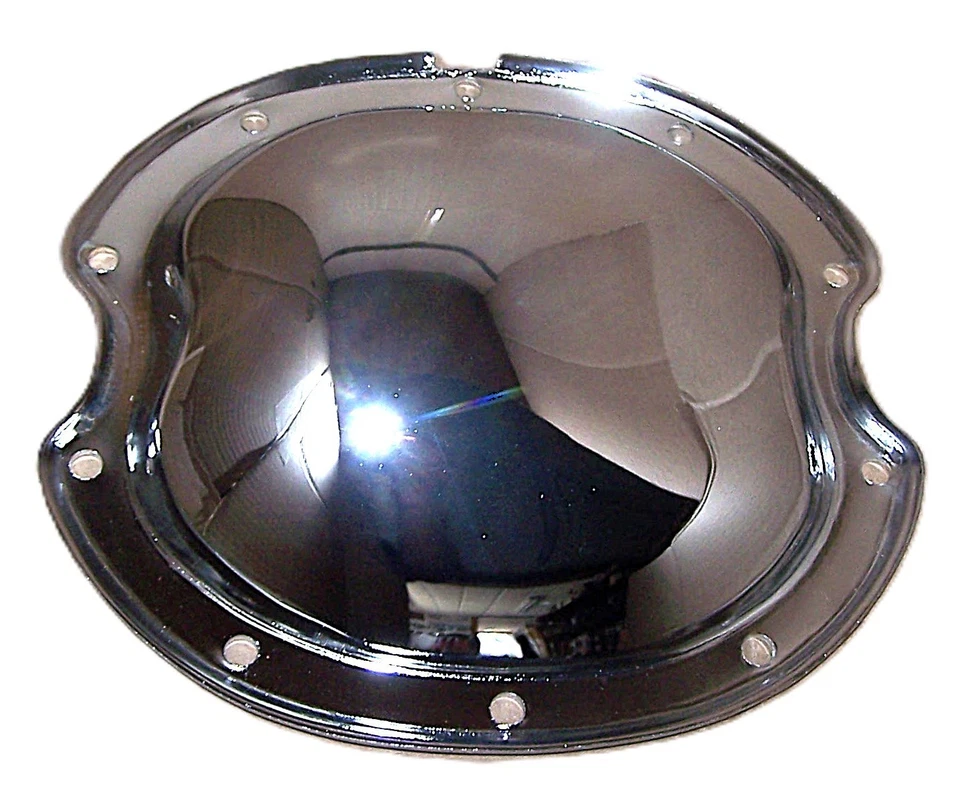 GM 10 Bolt 8.2" B. O. P. Car 10 Bolt Rear End Chrome Cover - Image 2 of 4