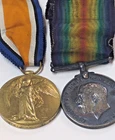 ANTIQUE MILITARY MEDALS PTE W JOHNCOCK 19699 KRRC KINGS ROYAL RIFLE WW1