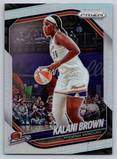 2025 Panini Prizm WNBA #55 Kalani Brown Silver Prizms
