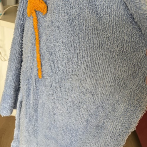 Vintage Canyon Group Chenille Disney Fantasia Mickey Robe Coat Kimono Blue - Picture 16 of 18