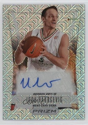 2023 Panini Prizm Turkish Airlines EuroLeague Mojo /25 Igor Rakocevic Auto 3d3