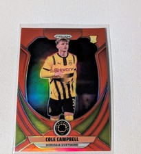 Cole Campbell 🇺🇸 2025 Panini Prizm FIFA Club World Cup Red Prizm /199 RC BVB ⚽