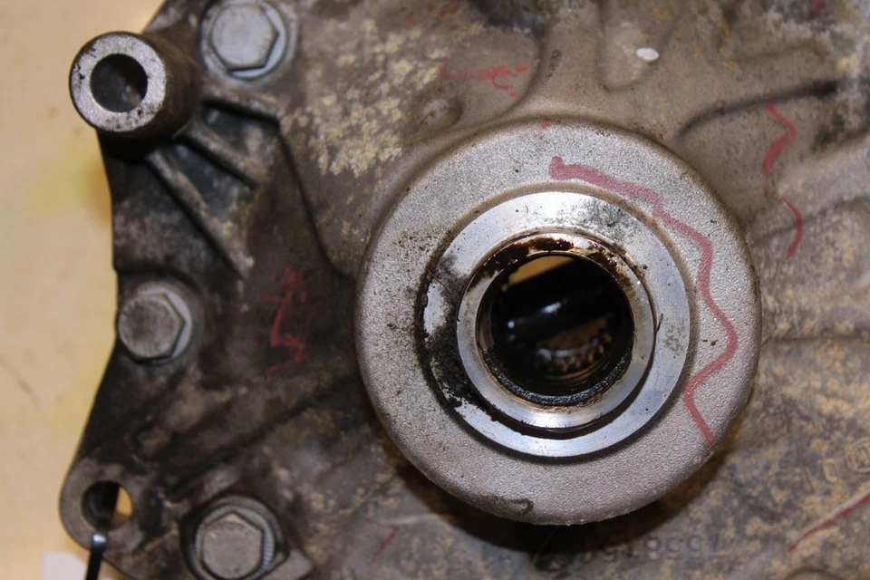 10-12 BMW 750Li xDrive 4.4L AWD eje delantero portador diferencial relación 3.46 115K Foto 3 de 4