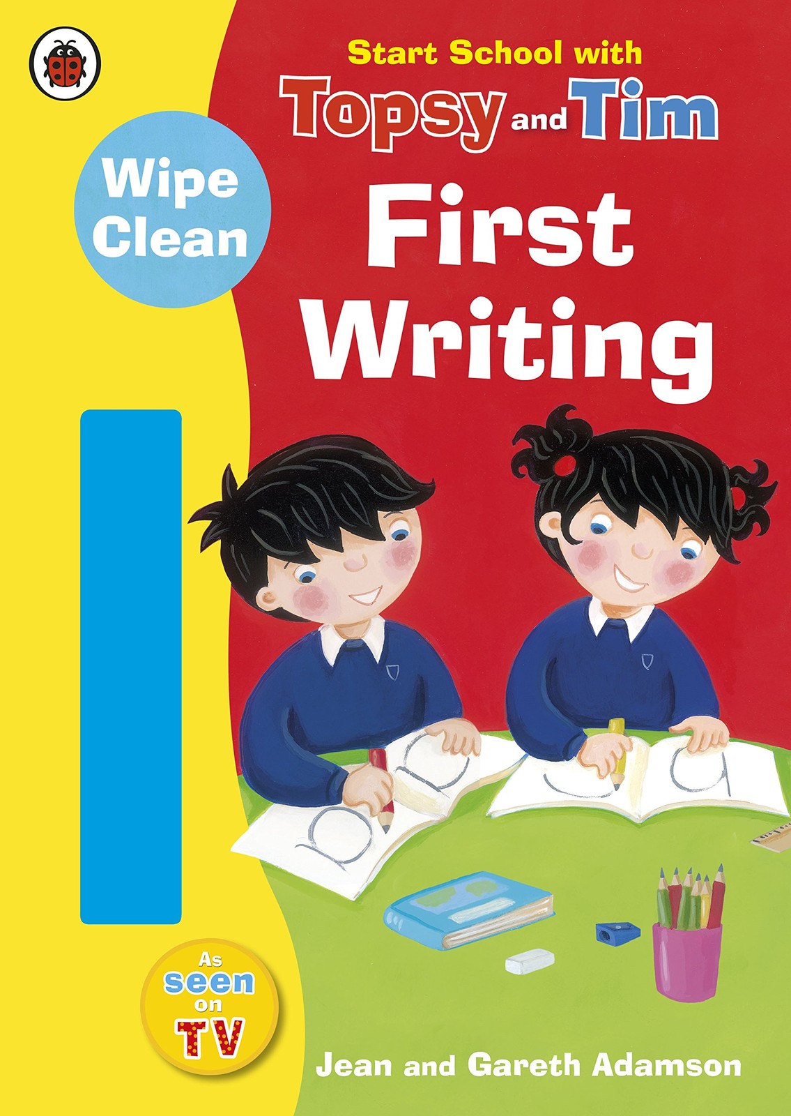Start School With Topsy And Tim: Wipe Clean First Writing Jean Adamson - Image 6