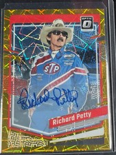 2024 Donruss Racing Nascar Richard Petty Gold Velocity  Autograph 6/10