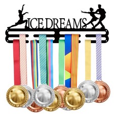 1set Fashion Iron Medal Hanger Holder Display Wall Rack with Screws