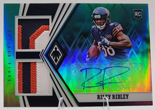 Riley Ridley /25 2019 Panini Phoenix Rookie RC Auto RPA Chicago Bears SSP