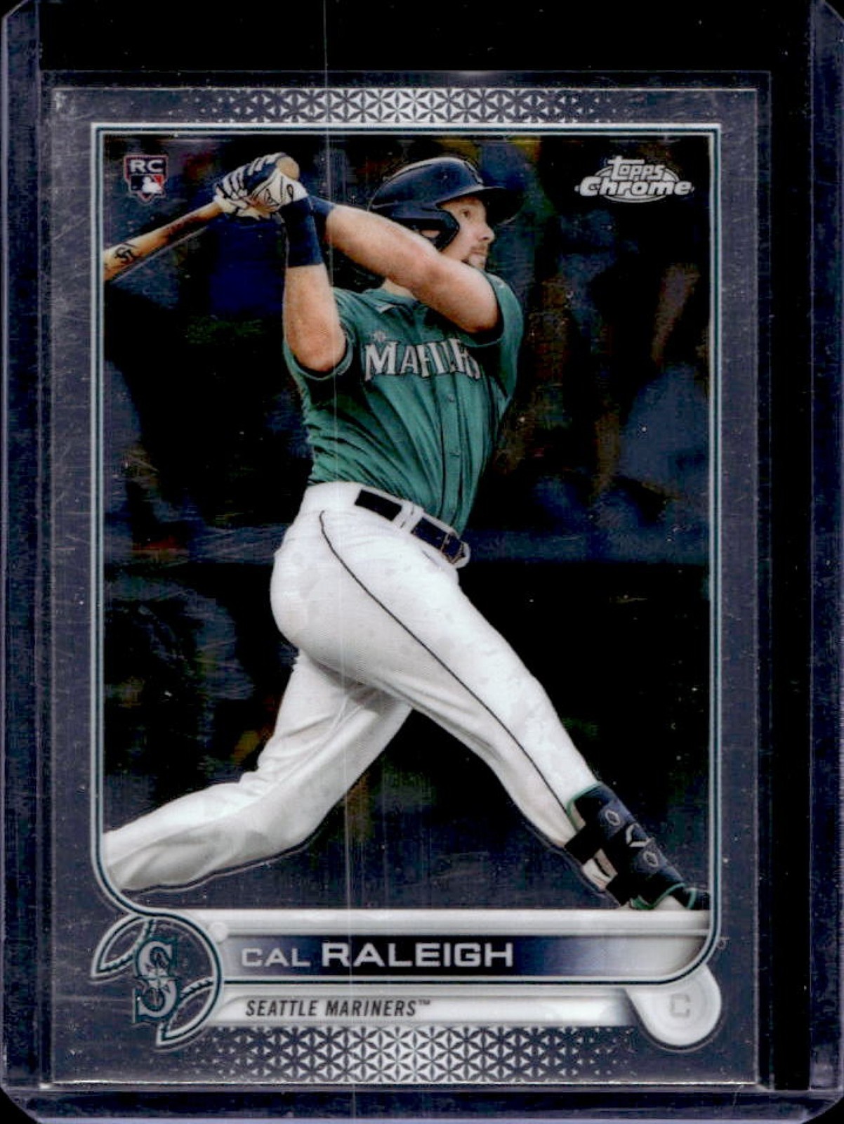 2022 Topps Chrome Cal Raleigh RC Rookie #149 Mariners