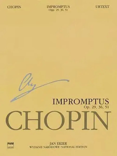 Impromptus Op. 29, 36, 51 | Chopin National Edition | Jan Ekier | Englisch | Pwm-image
