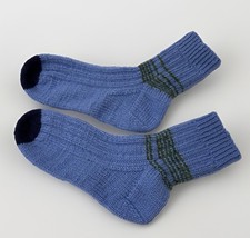 Wool Socks Extra Thick Warm Winter Handmade Knitted Men EU 44-46 US 10-12