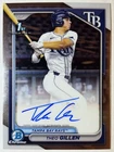 2024 Bowman Chrome Draft Theo Gillen Auto 1st Prospect #CPA-TG Rays Autograph