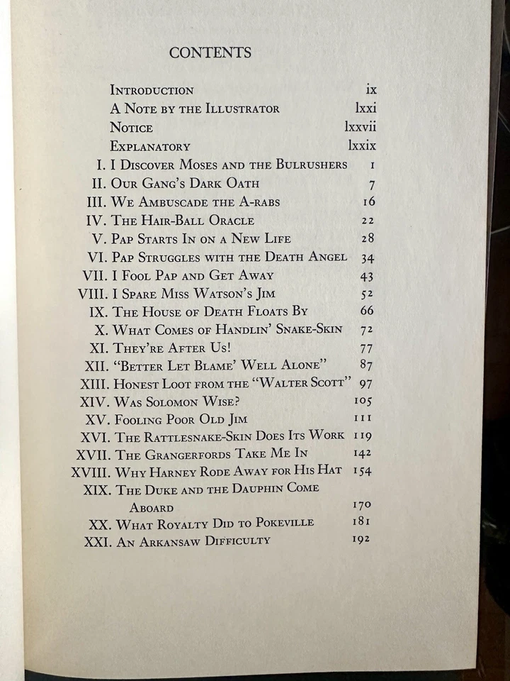 SIGNED THOMAS HART BENTON Advent. of Huckleberry Finn 1942 Limited Editions Club - Image 2 of 4