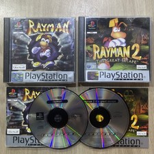 Rayman & Rayman 2: The Great Escape - Pacchetto giochi PS1 Sony PlayStation 1 (PAL)