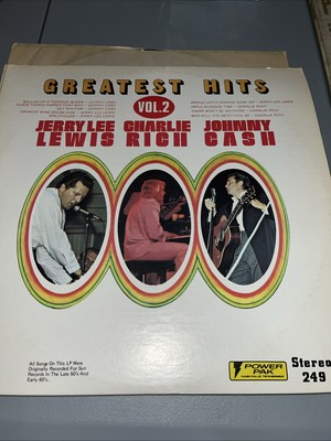 Jerry Lee Lewis, Charlie Rich, Johnny Cash - Greatest Hits Vol. 2 - Power Pak